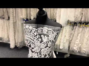 Ivory Organic Chantilly Lace - Nola