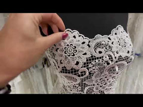 Ivory Guipure Lace - Cristal