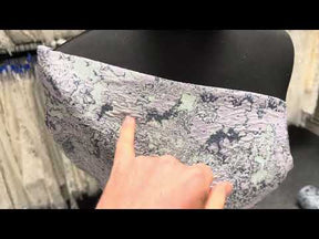 Lavender Textured Lurex Jacquard - Lateral