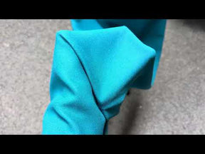Teal Medium Weight Polyester Crepe - P59