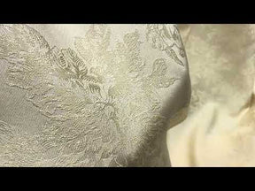 Ivory/Gold Brocade - BR1001