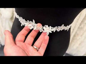 Ivory Guipure Lace Trim - T981