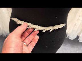 Ivory Beaded Motif - MH3010