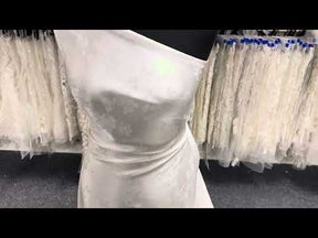 Ivory Silk Jacquard - Oakland