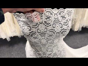 Ivory Stretch Lace - LB7005