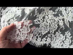 Ivory Corded Lace - Jovi
