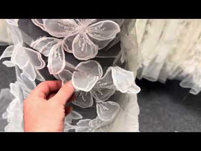 Ivory 3D Lace - Mickey