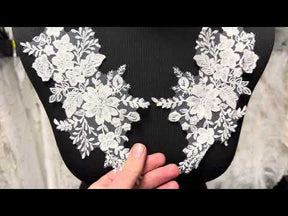 Ivory Lace Appliques - MT8012