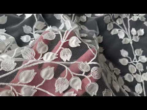 Ivory 3D Embroidered Lace - EB5034