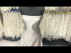Silver Polyester Satin - Contessa (CF)