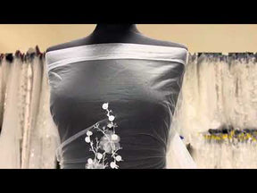Ivory 3D Floral Lace - Lamar
