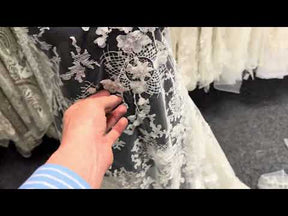 Ivory Embroidered Lace - Vida