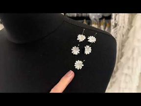 Ivory Satin Flowers - M12 (Bag of 144)