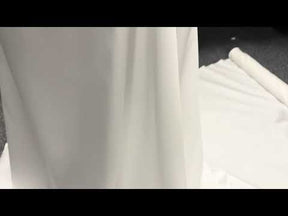 Pale Ivory Silk Blend Soft Mikado - P608