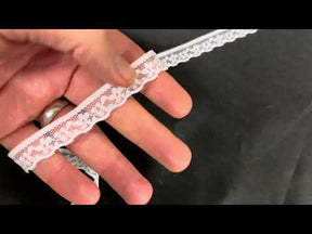 White Lace Trim - Birch
