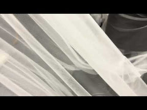 Ivory Silk Tulle - TU0068