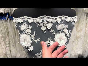 Ivory 3D Lace - P588