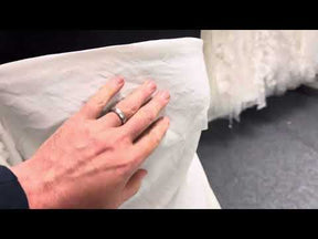 Ivory Silk/Linen Fabric - Triumph