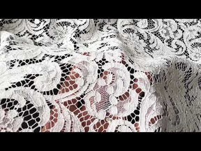 Ivory Eco French Corded Lace - LA4007