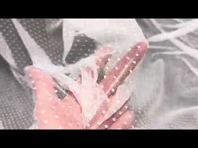 Ivory Spotted Tulle - Machete