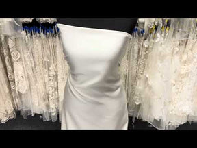 Ivory Italian Duchess Satin - Torino
