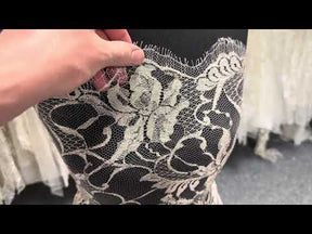 Dusky Rose French Lace - LA2012