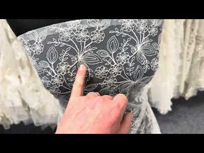 Ivory Embroidery Lace - EB5026