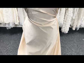 Gold Polyester Taffeta - P599