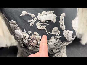 Ivory Beaded Lace - Masuka