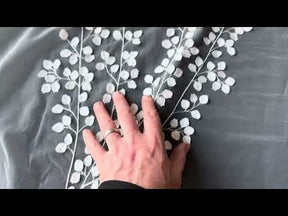 Ivory Embroidered Lace – EB5007