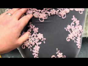 Peony Pink Lace - Alexandra