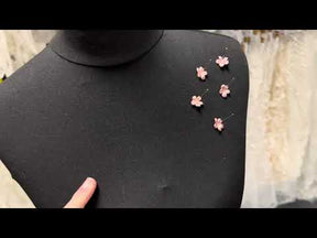 Light Rose Laser Cut Flowers - M11 (Bag of 144)