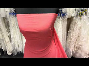 Coral Polyester Chiffon - Benevolence