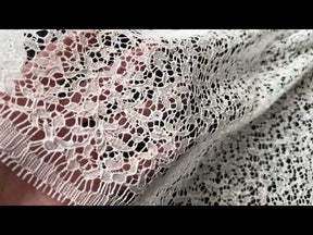 Ivory Corded French Lace - LA4005