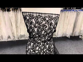 Black Chantilly Lace - Tica