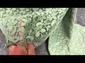 Peridot Green Corded French Lace - LA4008
