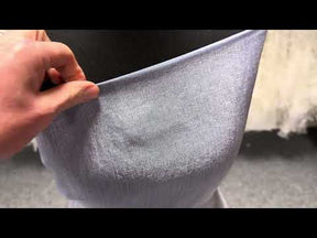 Blue Viscose Blend Fabric  - Ferrari