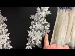 Ivory Beaded Appliques - MT4007