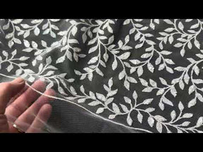 Ivory Glitter Lace - Simeon TU0061