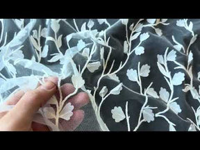Ivory Embroidery Lace - EB5028