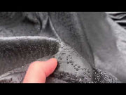 Black Jacquard Spot Fabric Glee