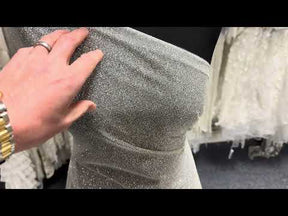 Ivory Glitter Tulle - Salute
