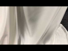 Ivory Polyester Satin Backed Crepe - P60