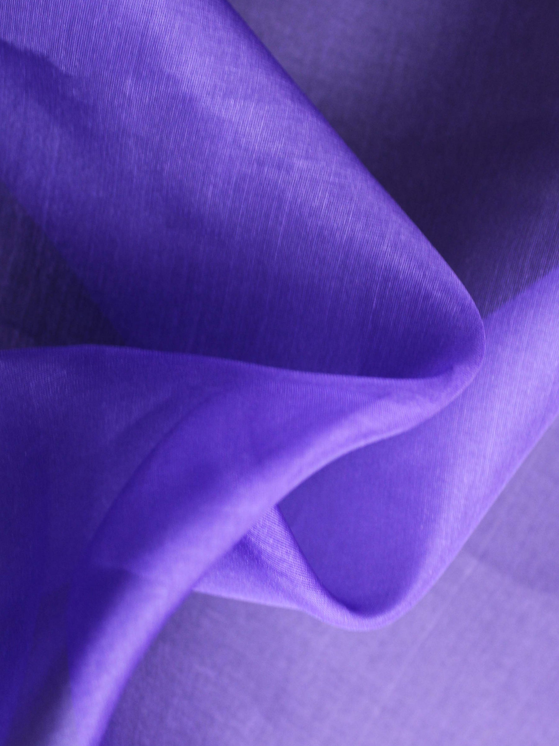 Purple Silk Organza - P769