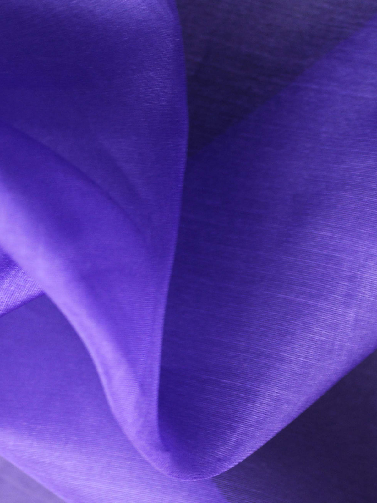 Purple Silk Organza - P769