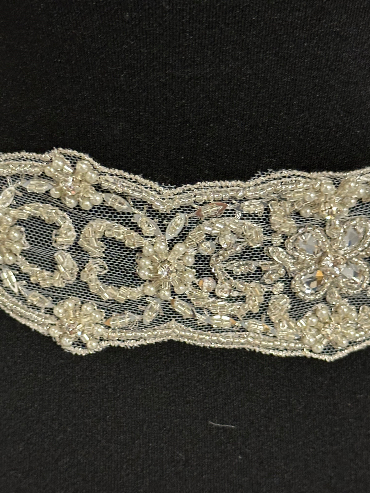 Ivory Crystal and Bead Trim – CT/M 1831 (CF)