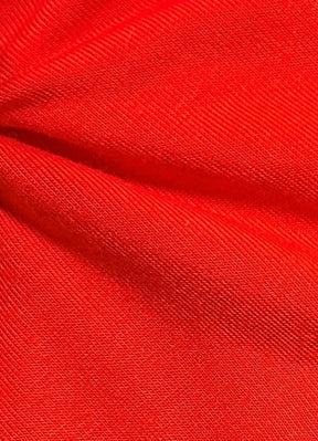 Red Stretch Viscose Jersey - Margin