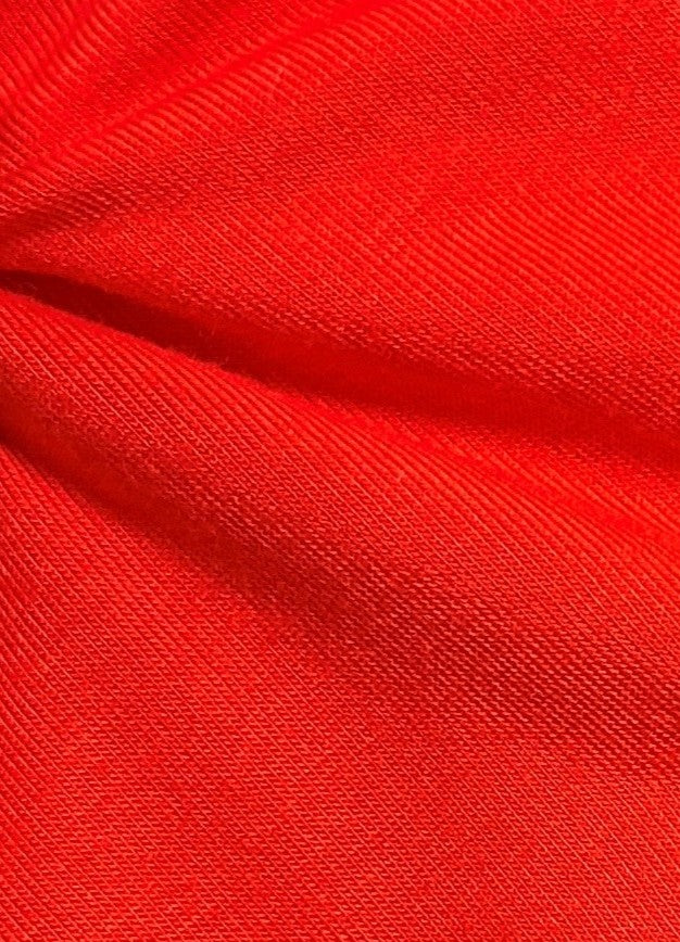 Red Stretch Viscose Jersey - Margin