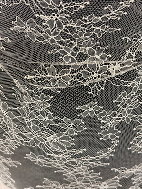 Mulberry Pink Raschel Lace - Rome