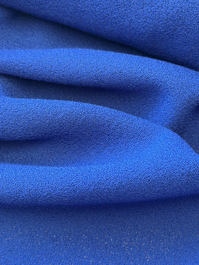 Royal Blue Italian Wool Crepe - P640